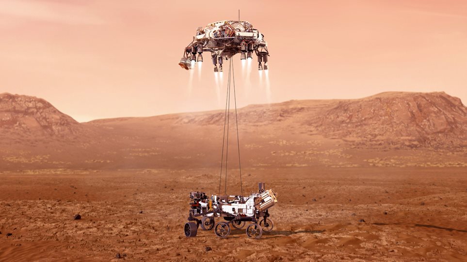 NASA: Προσεδάφιση του Perseverance στον Άρη