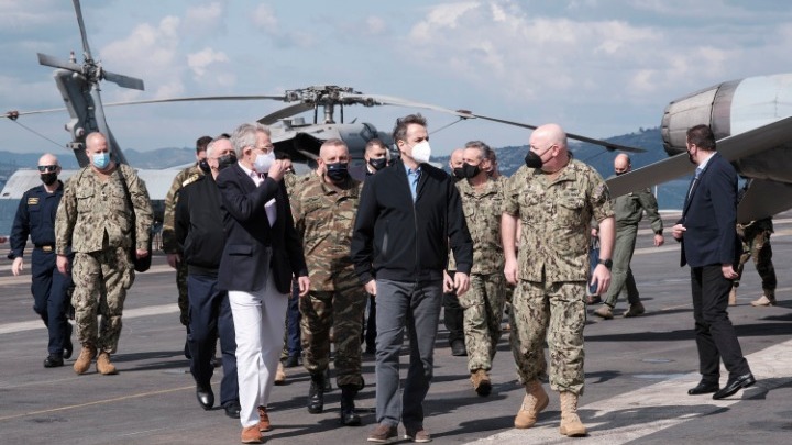 Μητσοτάκης: Η στρατιωτική συνεργασία Ηνωμένων Πολιτειών-Ελλάδος βρίσκεται σε εξαιρετικά υψηλά επίπεδα