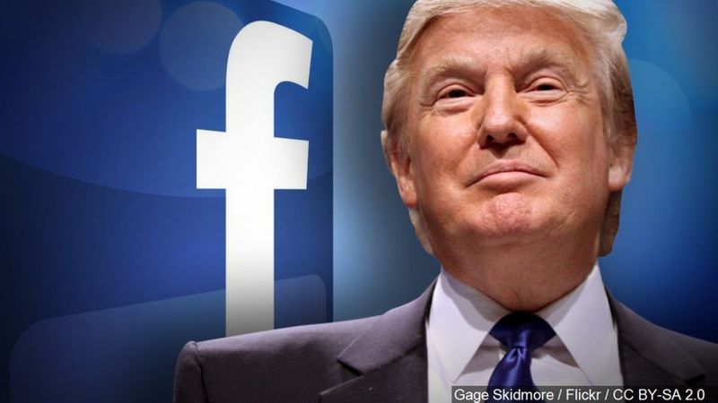 To Facebook «έκλεισε»για δύο χρόνια τον λογαριασμό του Ντοναλντ Τραμπ