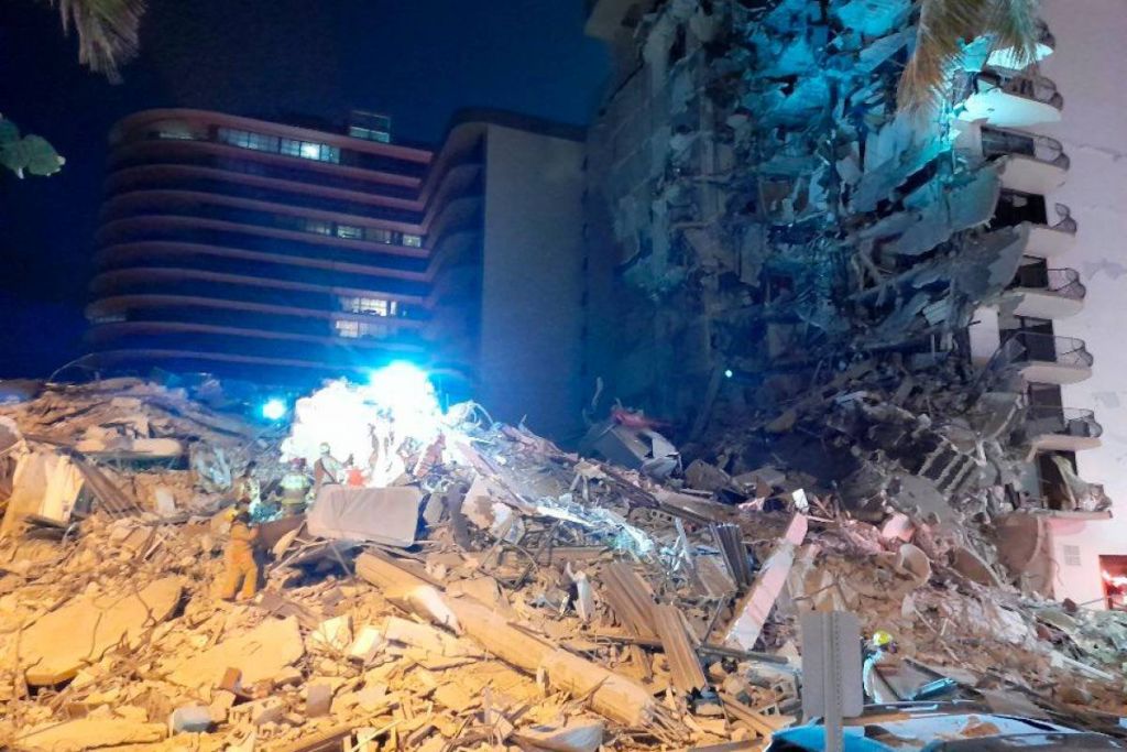 Κατέρρευσε πολυώροφο κτίριο στο Μαϊάμι – Φόβοι για νεκρούς