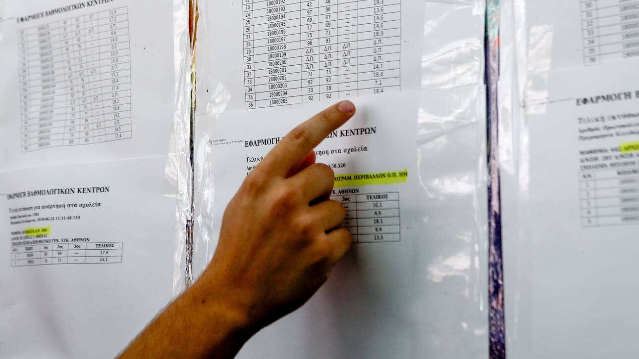 Πανελλαδικές: Μεγάλο ποσοστό των υποψηφίων κάτω απο τη βάση