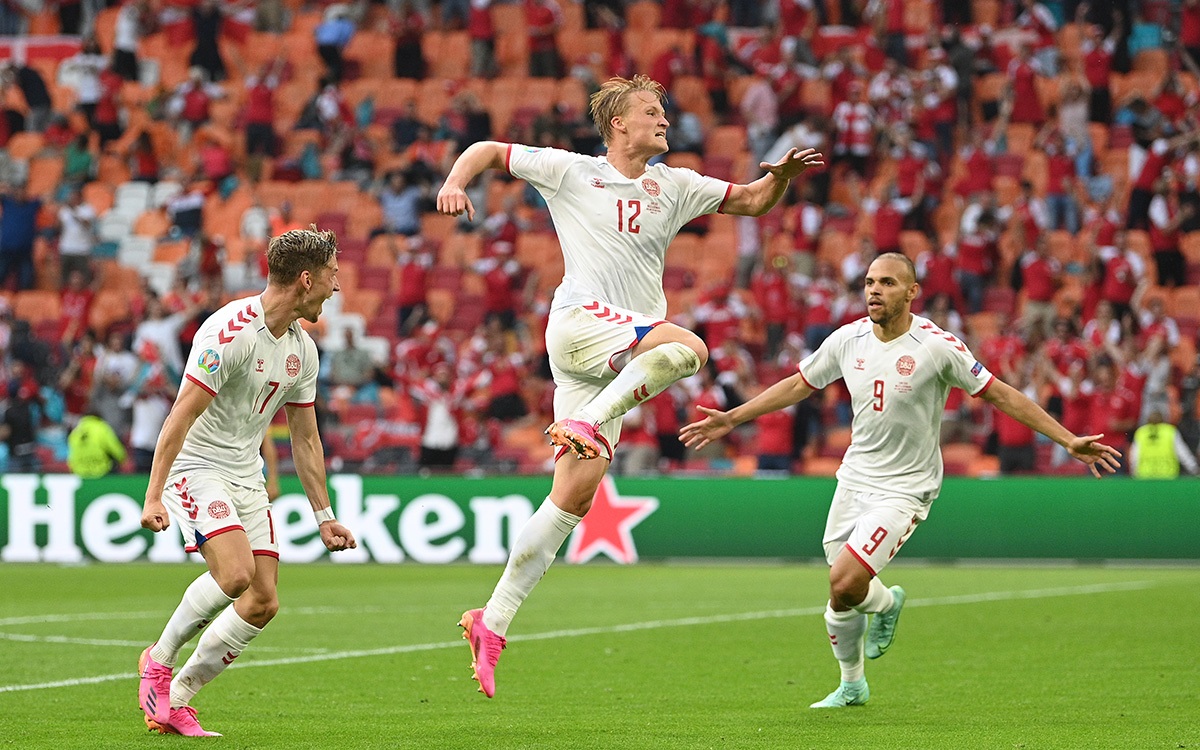 Η Δανία στον ημιτελικό - Eπικράτησε με 2-1 της Τσεχίας