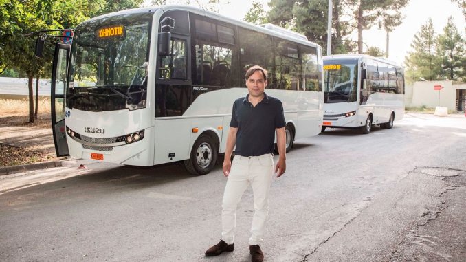3 καινούρια λεωφορεία παρέλαβε ο δήμος Χαϊδαρίου