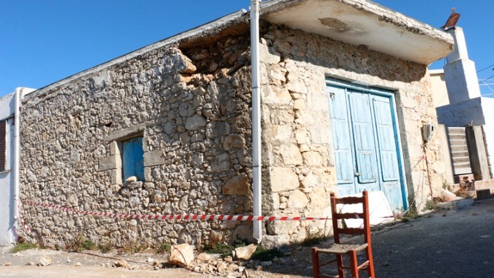 Νέα σεισμική δόνηση 5,4 βαθμών στην Κρήτη