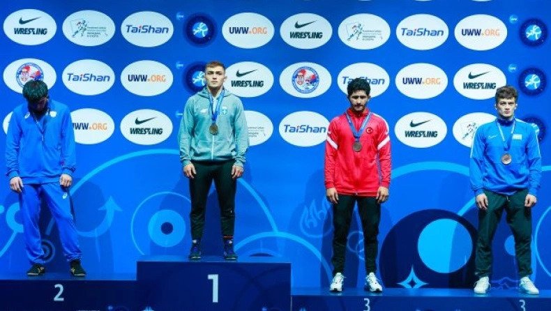 «Χρυσός» ο Γιώργος Πιλίδης στο Παγκόσμιο πρωτάθλημα πάλης U-23