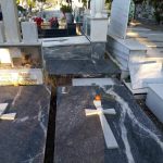 Εκτεταμένοι βανδαλισμοί στο Νεκροταφείο Ελευσίνας