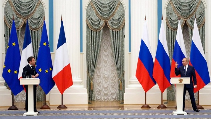 Σημάδια σύγκλισης στη συνάντηση Πούτιν - Μακρόν