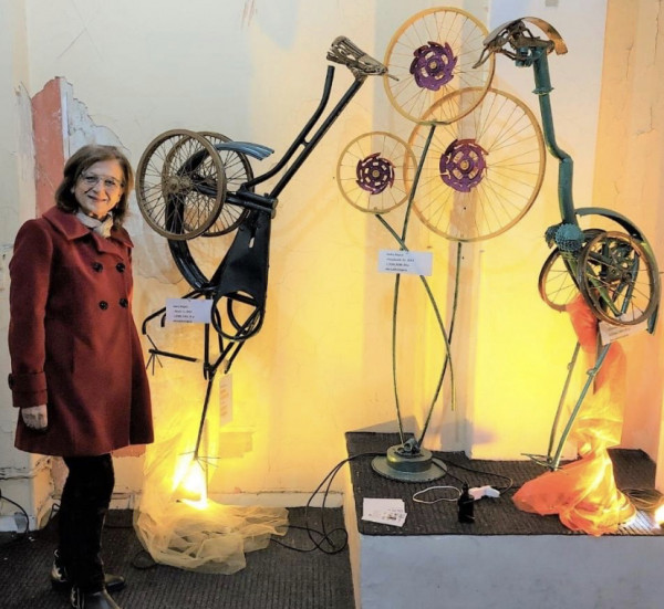 «Το ποδήλατό μου αλλιώς»: Έκθεση Γλυπτικής στην Ελευσίνα