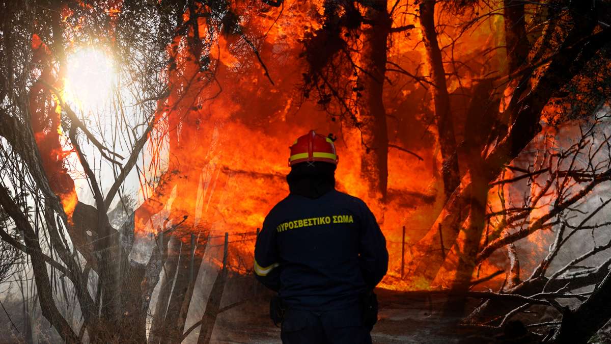 Κίνδυνος πυρκαγιάς: Στο «κόκκινο» όλη Ελλάδα έως την Τρίτη 9/8