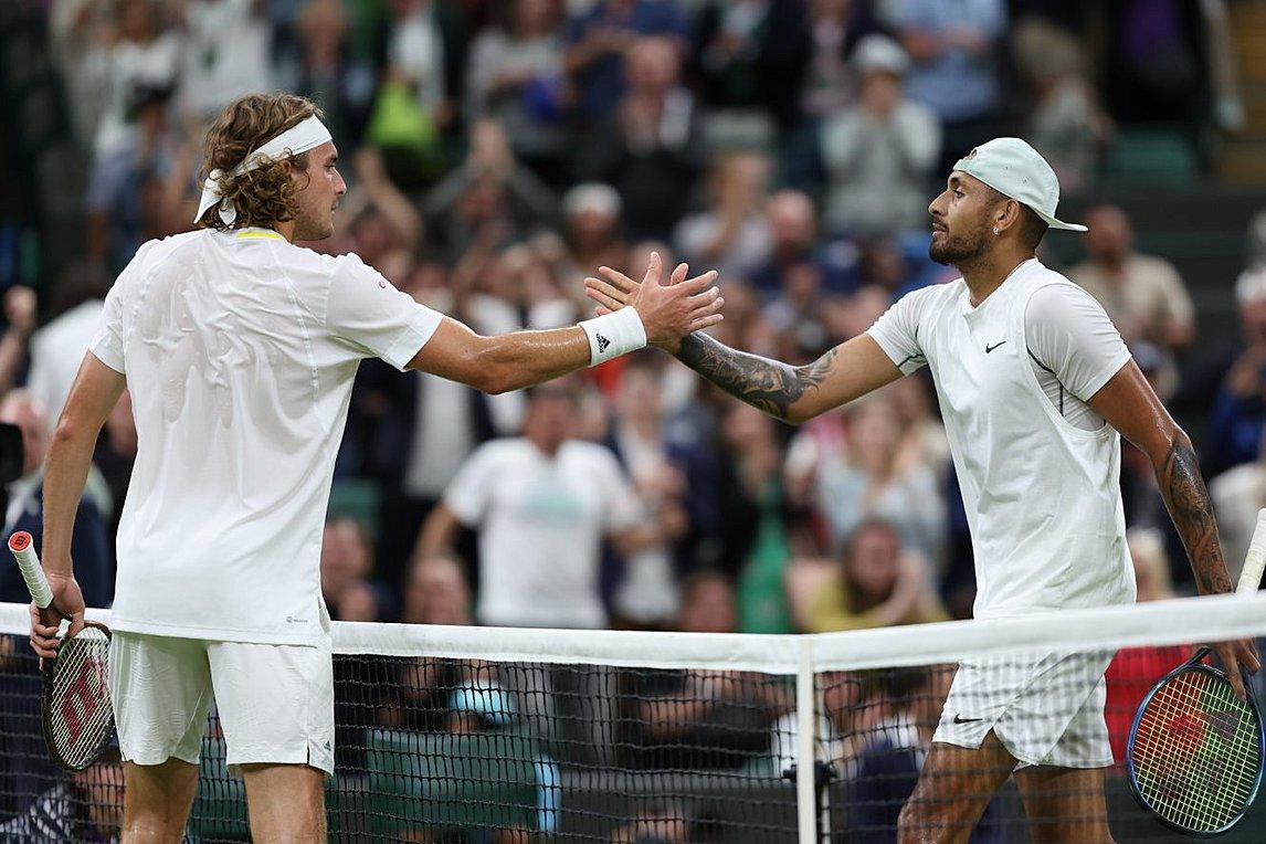Wimbledon: Ο Κύργιος έκοψε τα φτερά του Τσιτσιπά