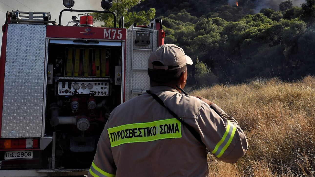 Ρομά πετροβόλησαν πυροσβέστες που επιχειρούσαν στη φωτιά στον Κορυδαλλό