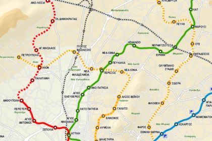 Τα σχέδια για επέκταση της Γραμμής 2 του Μετρό σε Μενίδι και Ζεφύρι