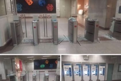 Επίθεση αγνώστων στον σταθμό του μετρό Συγγρού Φιξ - Ζημιές σε μηχανήματα και τρεις προσαγωγές