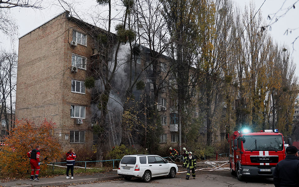 Εκρήξεις στο Κίεβο - Στο σκοτάδι η Ουκρανική πρωτεύουσα