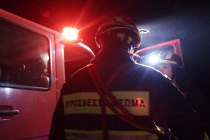 Φωτιά σε πυλωτή πολυκατοικίας στα Άνω Λιόσια