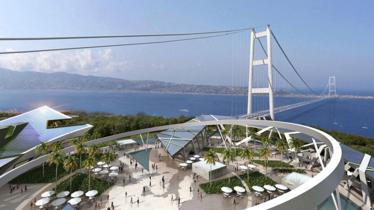 «Πράσινο φως» για τη μεγαλύτερη γέφυρα της Μεσογείου – Πού θα κατασκευαστεί