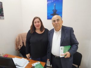 Επίσκεψη του υποψηφίου του ΠΑΣΟΚ Κ. Χατζηλέρη στο Δημαρχείο Άνω Λιοσίων