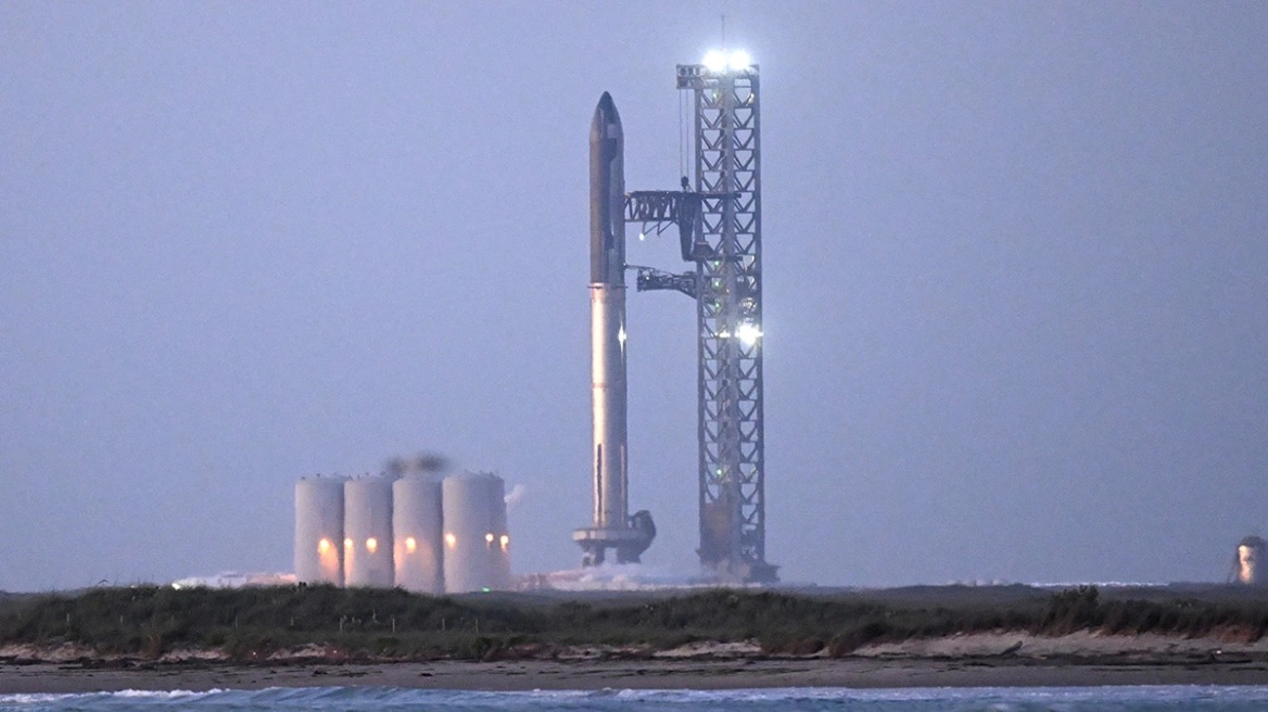Αναβλήθηκε η ιστορική δοκιμαστική πτήση του Starship της SpaceX