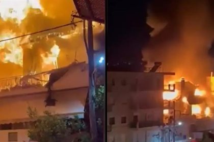 Παρανάλωμα του πυρός σπίτι στη Θήβα - Γείτονες έσωσαν τον ένοικο