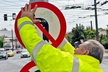 Επιχείρηση «καθαρές πινακίδες» στους δρόμους της Αττικής