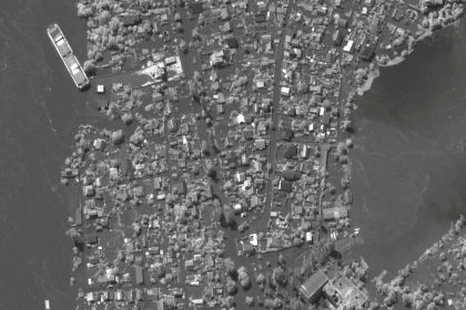 Ανατίναξη φράγματος στη Χερσώνα: Το πριν και το μετά μέσα από δορυφορικές εικόνες