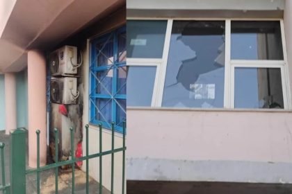 Ντροπή και αγανάκτηση στην Ελευσίνα: Έκαψαν κλιματιστικά και έσπασαν τζάμια στο 1ο Λύκειο
