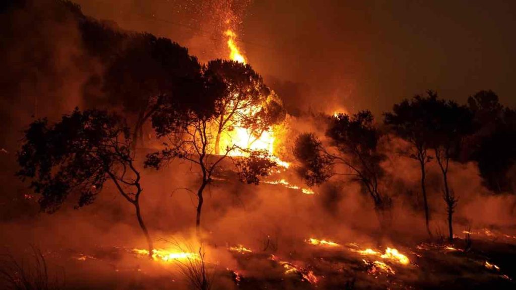 «Έσπασε» στα 2 η φωτιά στην Πάρνηθα: Εκκένωση του οικισμού της Αγίας Παρασκευής στις Αχαρνές
