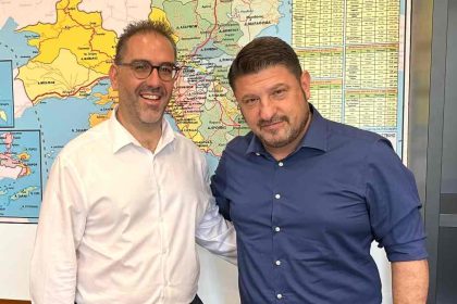 Με τον Νίκο Χαρδαλιά συναντήθηκε ο υποψήφιος δήμαρχος Χαϊδαρίου Άρης Πανόπουλος