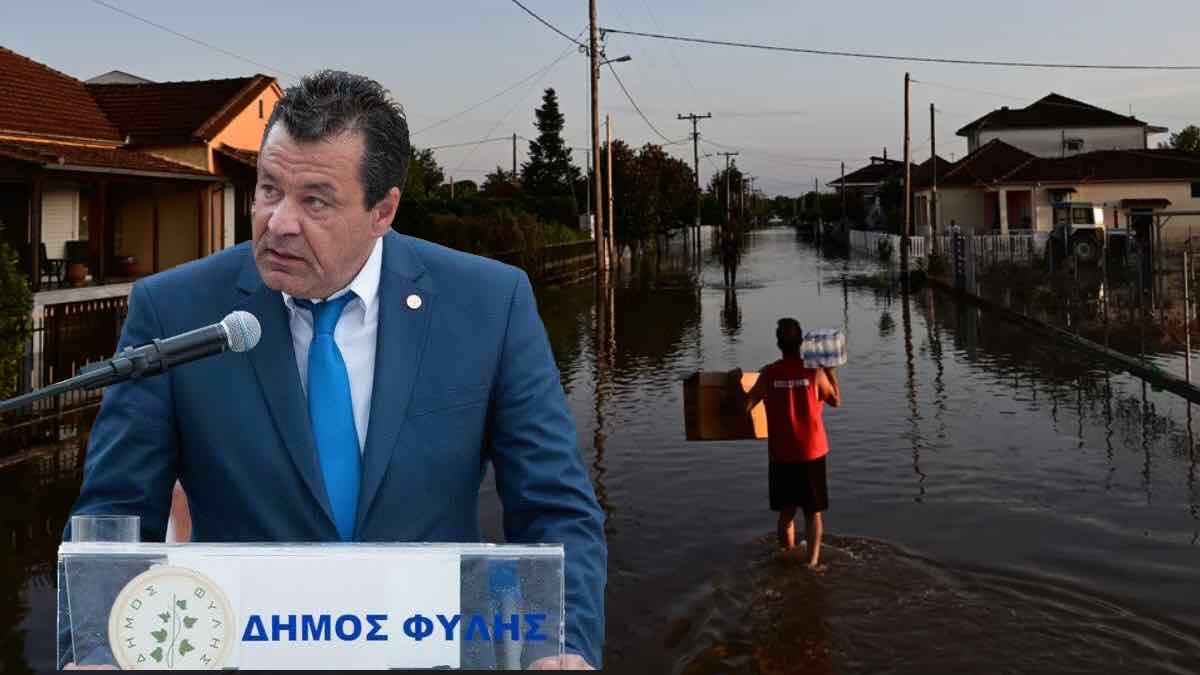 Δήμος Φυλής: Πρωτοβουλία Χρήστου Παππού για συνδρομή στους πλημμυροπαθείς της Θεσσαλίας