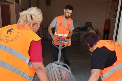 Παπαδέας ΑΕ και Σύλλογος Εθελοντών Θριάσιου ενώνουν τις δυνάμεις τους για τους πλημμυροπαθείς
