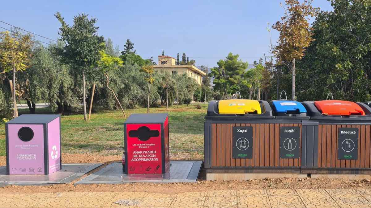 Αυτές είναι οι νέες γωνιές ανακύκλωσης στον Ασπρόπυργο