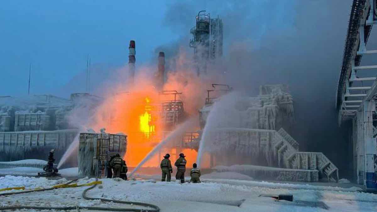 Ρωσία: Φωτιά σε τερματικό σταθμό αερίου της Novatec στη Βαλτική