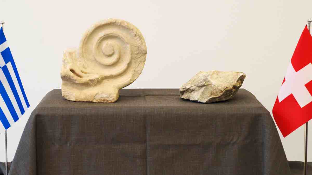 Επαναπατρίστηκαν ελληνικές αρχαιότητες από την Ελβετία