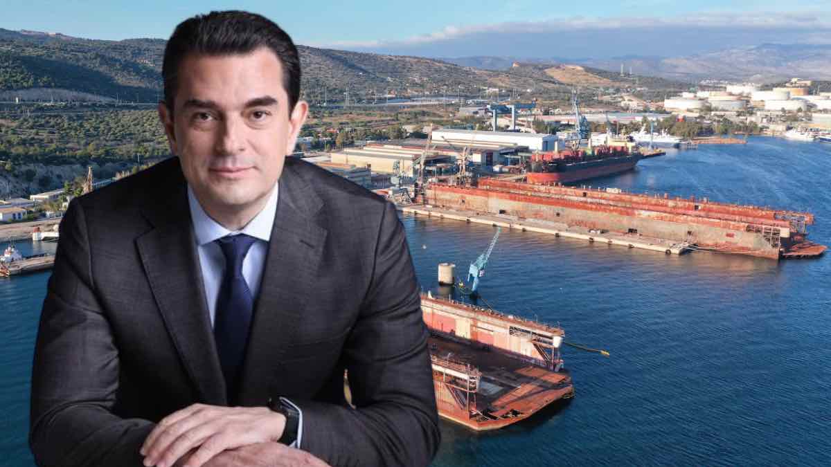Σκρέκας για συμφωνία Algerie Ferries - ONEX: Νέοι ορίζοντες στη ναυπηγοεπισκευαστική βιομηχανία
