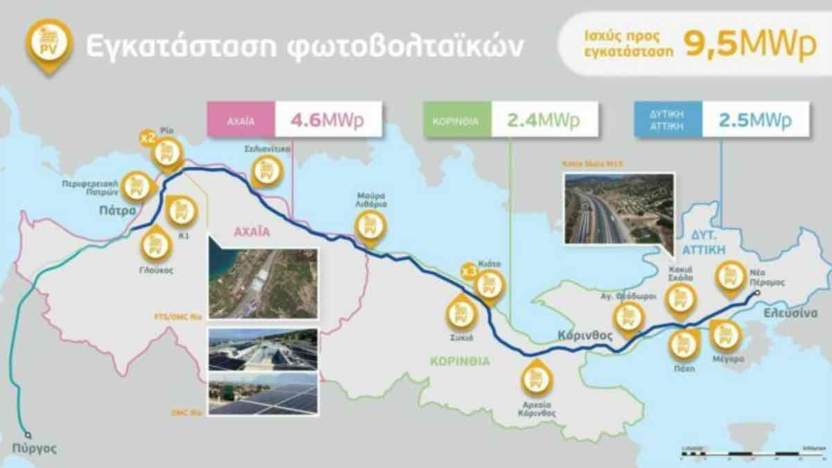Μεγάλη περιβαλλοντική πρωτοβουλία στον αυτοκινητόδρομο Ελευσίνα - Κόρινθος - Πάτρα - Πύργος