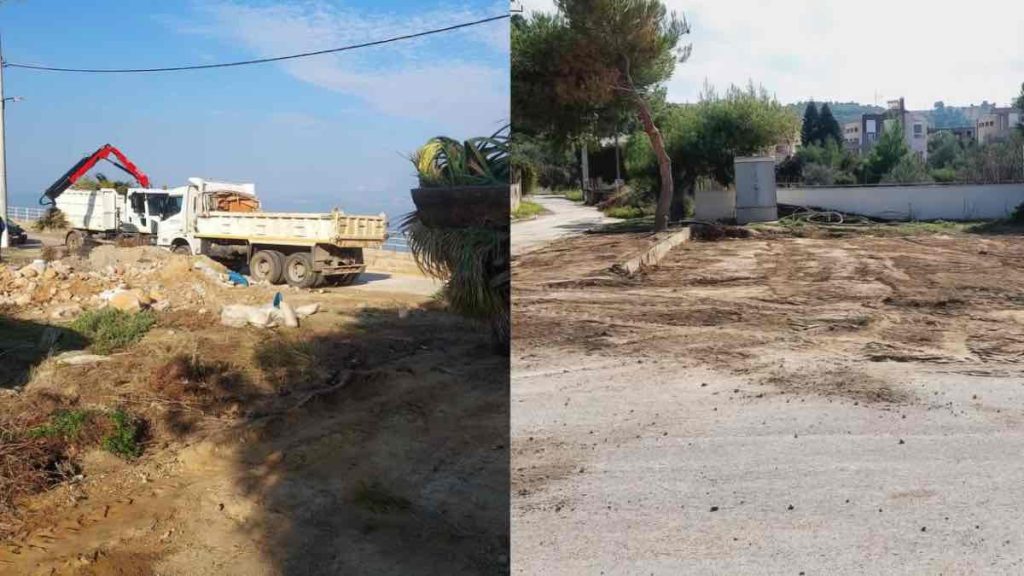 Μεταμορφώνεται το παραλιακό μέτωπο του Δήμου Μάνδρας σε Ψάθα και Αλεποχώρι