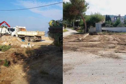 Μεταμορφώνεται το παραλιακό μέτωπο του Δήμου Μάνδρας σε Ψάθα και Αλεποχώρι