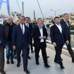 Παραδόθηκε η πεζογέφυρα στο Παλατάκι - Σταϊκούρας: Ουσιαστική συμβολή στην ασφαλή κυκλοφορία