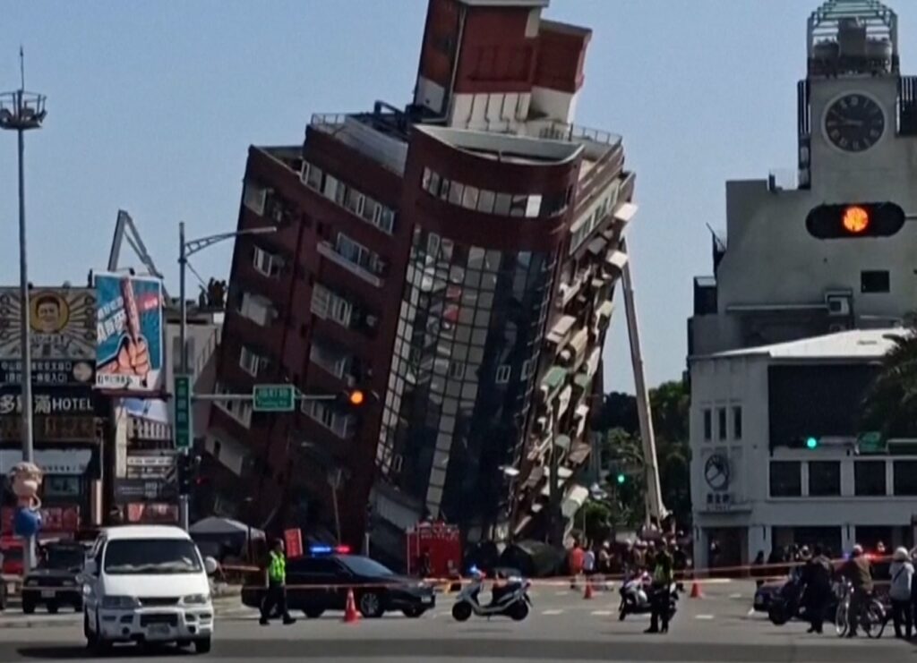 Ταϊβάν: Ανεβαίνει ο αριθμός των νεκρών από τον ισχυρό σεισμό των 7,2 Ρίχτερ