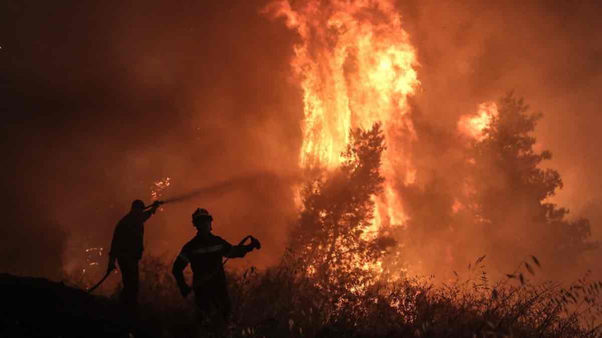 Παρθένο δάσος στην Πιερία κατακαίει για 3η μέρα φωτιά- Εξαιρετικά δύσβατο το σημείο
